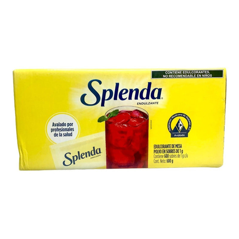 Endulzante Splenda Con 600 Sobres De 1 Gr - Eurotruck Mexico