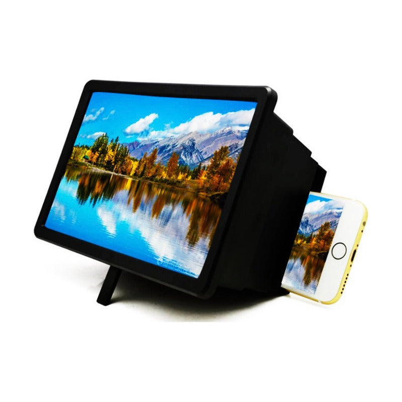 Pantalla Amplificadora Celular 8 Pulgadas Hd F2 10pz Negro