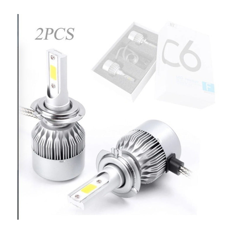 Kit Led 2 Piezas Focos Led H7 H4 9005 9006 Jetta Moto C6 Led - Eurotruck Mexico