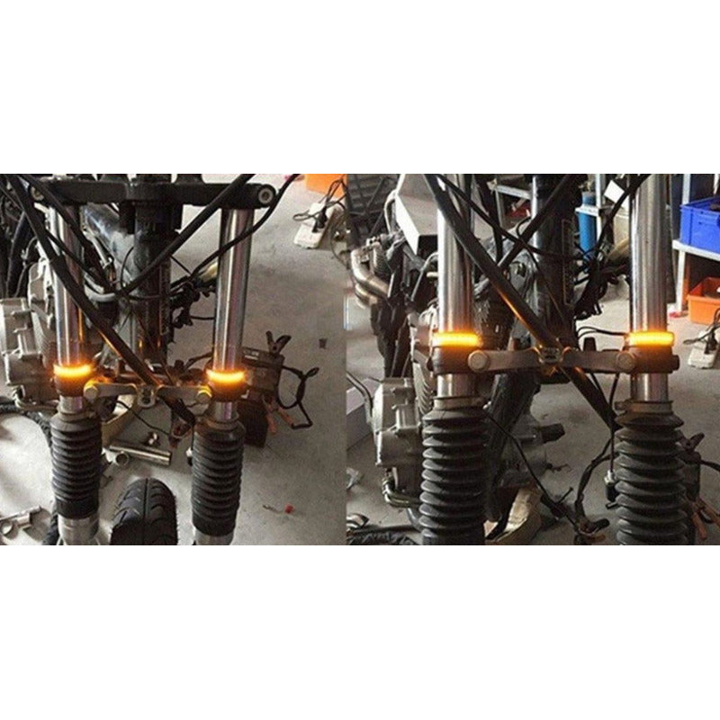 1 Par Tira Moto Direccional Drl Kawasaki Italika Honda Otros - Eurotruck Mexico