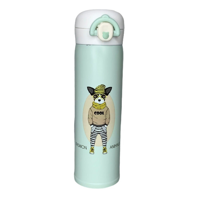 Termo Acero Inoxidable Perro Firulais 500ml Agua Caliente - Eurotruck Mexico
