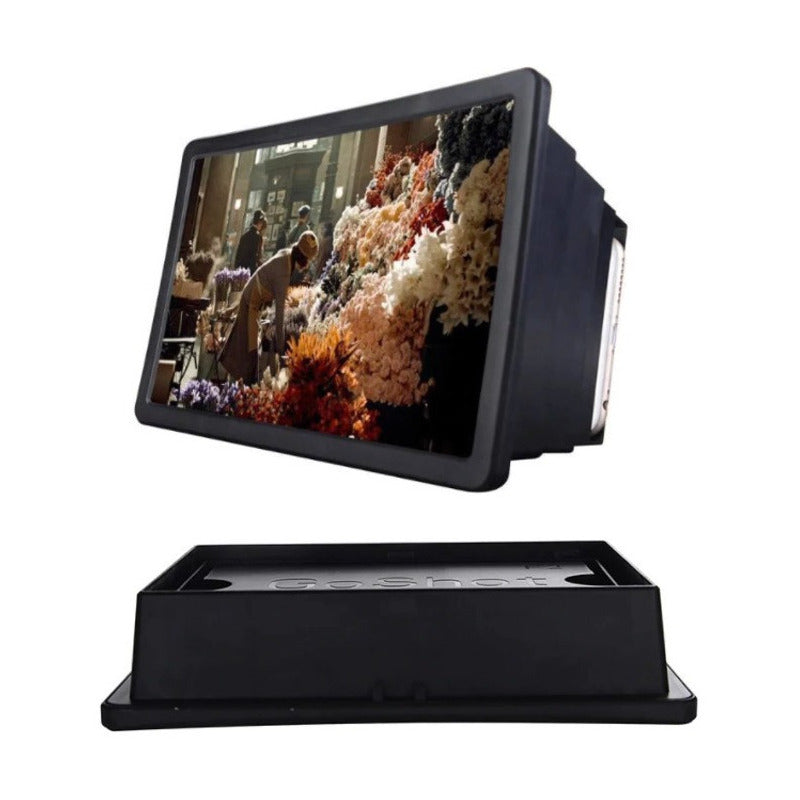Pantalla Amplificadora Celular 8 Pulgadas Hd F2 5pz Negro