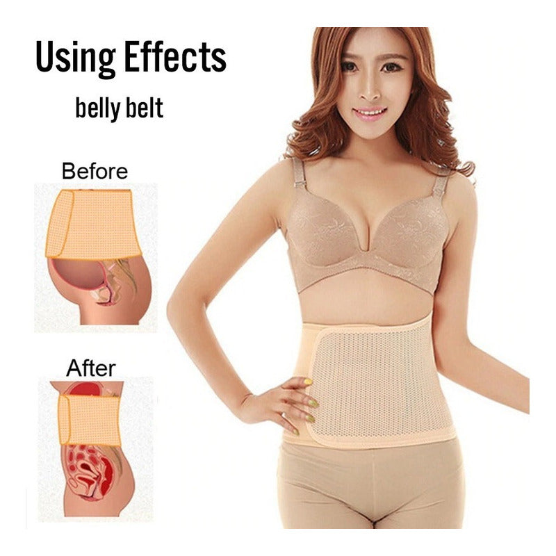 Faja Maternidad 3en1 Postparto Invisible Celulitis Reductor - Eurotruck Mexico